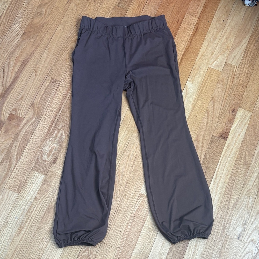 Free People Movement “Let’s Bounce Bubble Pants” in Brown